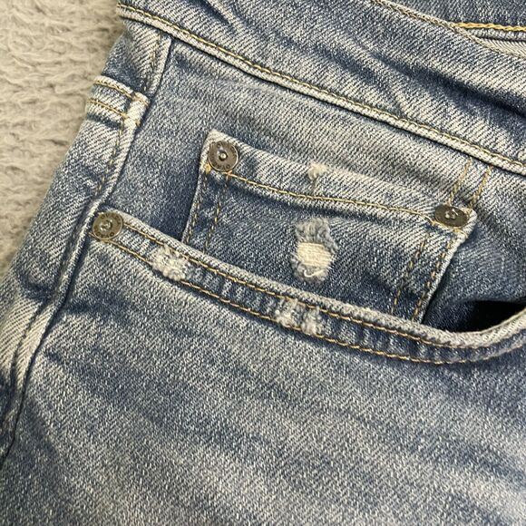 OVADIA NY Men's Light PAINT SPLATTER Skinny Fit Mid Rise Stretch Jeans 32 NWT - Picture 7 of 16